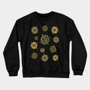 Colorful blinking thingamajig collage Crewneck Sweatshirt